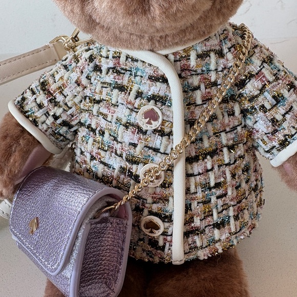 Kate Spade Oh What Fun 3D Teddy Bear Crossbody - Picture 5 of 7